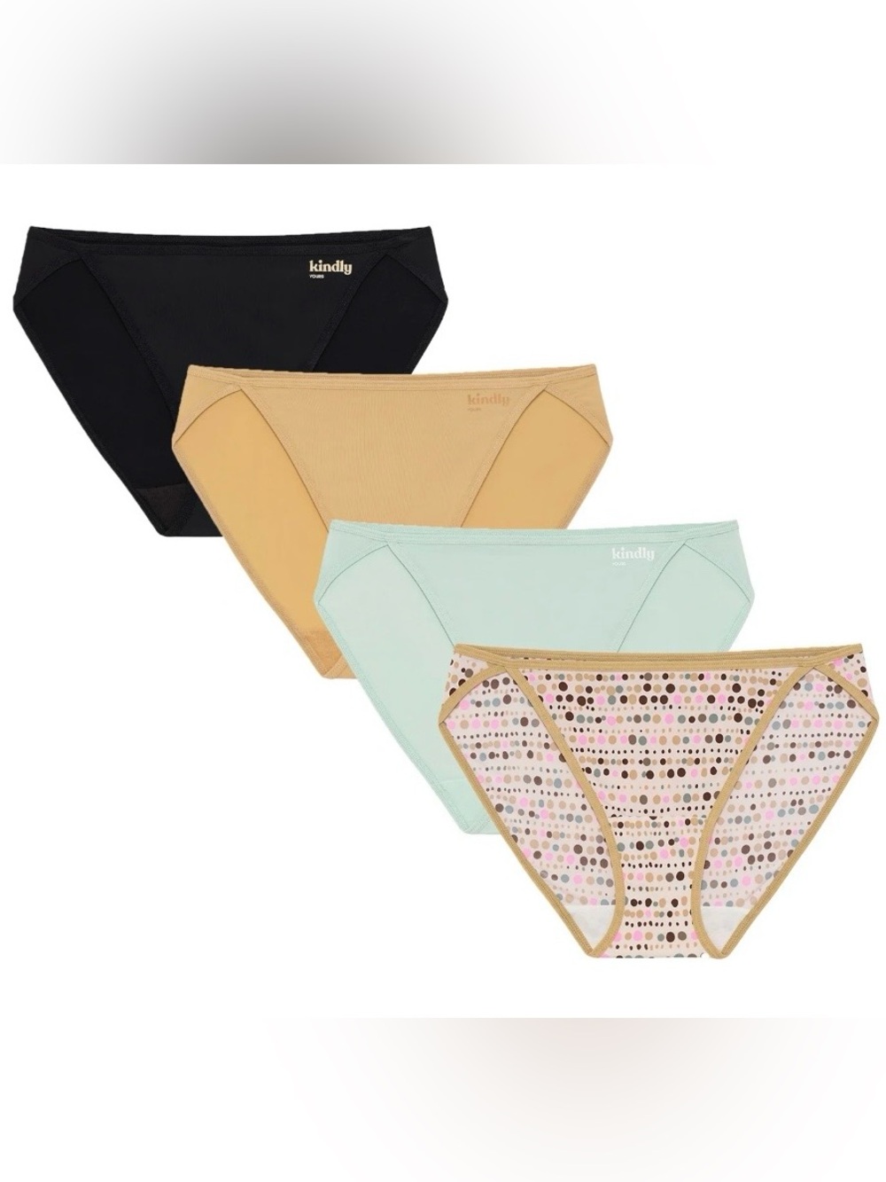 Kindly Yours Women’s So Comfy Micro High Leg Bikini Underwear Size XXXL (22)